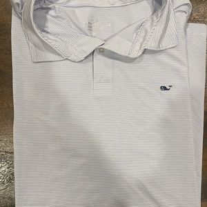 NWOT Vineyard Vines St. Jean Stripe Performance Polo